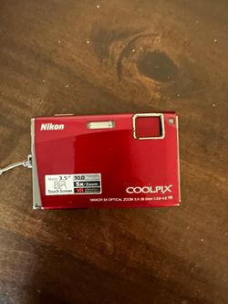Nikon coolpix s60 camera