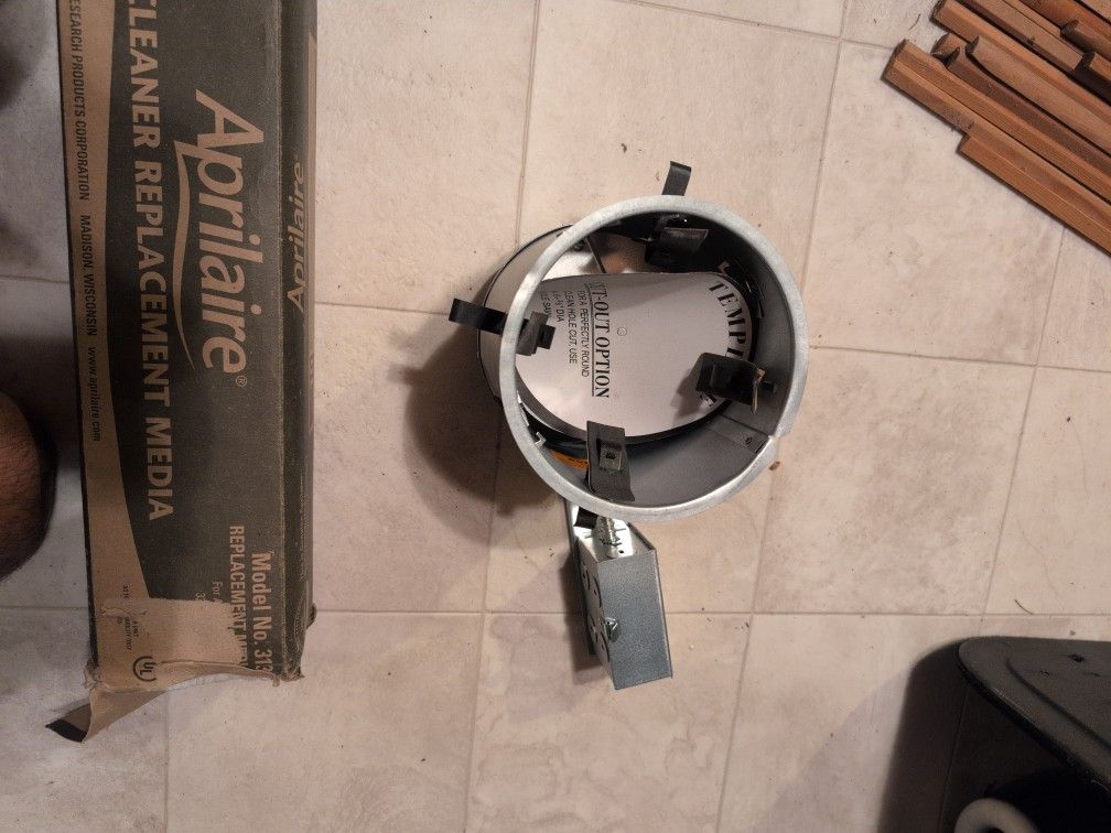 6 Inch LED Can E26 Socket IC Rated Air Tight Recessed Aluminum  For LED ETC.