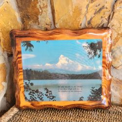 Polyurethane Mount Washington Art On Wood