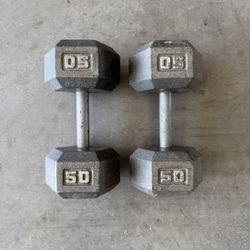 50lb Dumbbells