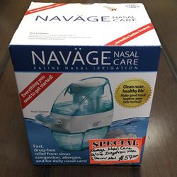 NEW NAVAGE Nasal Care Saline Nasal Irrigation