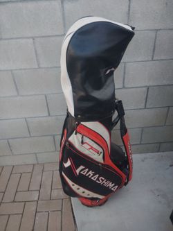 Nice cart bag keep your extra clubs in at in your garage