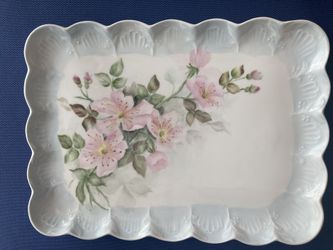 Limoges France Vanity Tray. Likely Antique 