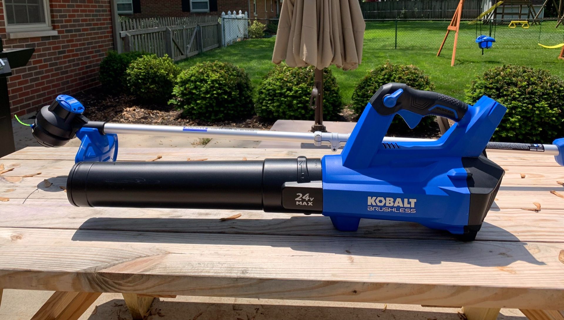 KOBALT (4-Piece) 24-Volt Max Brushless Cordless Combo Kit + *FREE*Custom-Built Cart