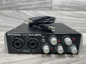 PreSonus AudioBox USB 96 Audio Interface with USB Cable (A1D032981)