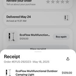 Ecoflow multifunctional camping light