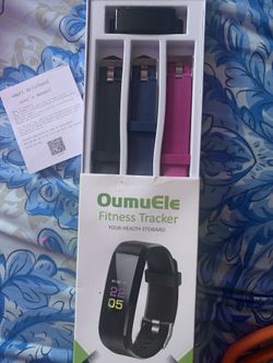 FITNESS TRACKER WITH 3 BANDS