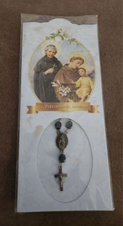 St. Peregrine / St. Anthony Rosary Set