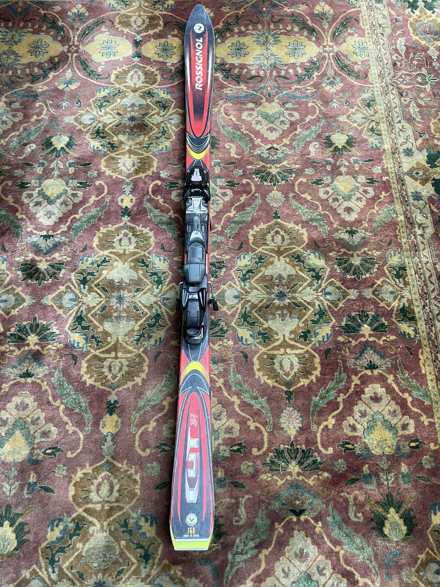 Rossignol Cut 10.4 160cm Skis With W Size 5 Salomon Anatomic Boots