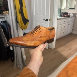 L.F. Lidfort Italian Leather Dress Shoes – Size 10