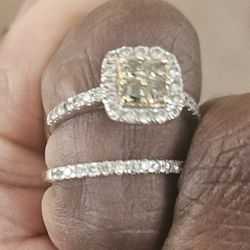Yellow Diamond Bridal Set – Only $2,000