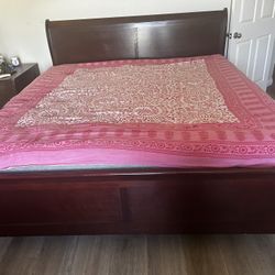 Bed Frame With Board 