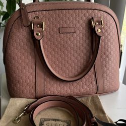 Gucci- Pre Owned Bag Microguccissima leather tote bag