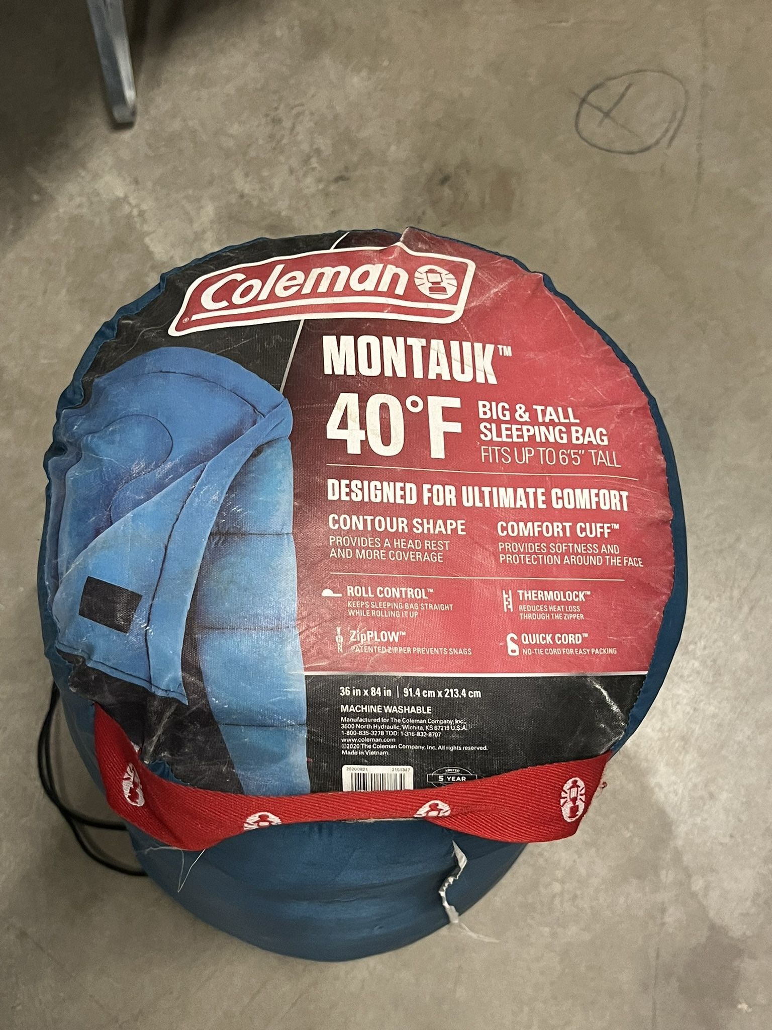Coleman Mauntak 40°F Sleeping Bag