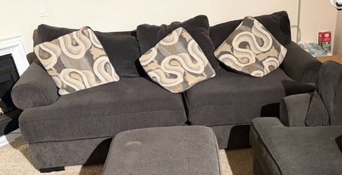 Free Sofa-Ottoman not included