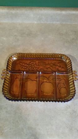 Vintage Depression Relish/Fruit Tray