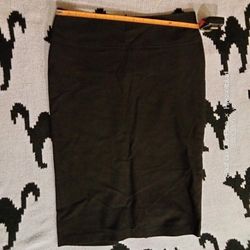 Morgan Black Pincel Skirt 
