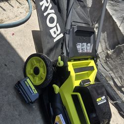 Podadora   rioby bateria y cargador