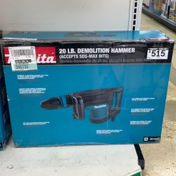 MAKITA 20lb DEMOLITION HAMMER