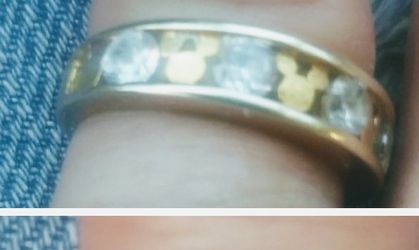 Mickey Mouse ring size5 Only $20