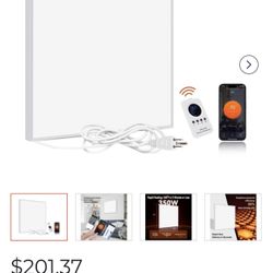 Space Heater Wall Mounted for Indoor Use 600W– Brand new Down from $210.00