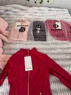Red lululemon jacket
