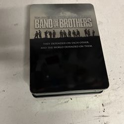 Band Of Brothers DVD Box Set In Metal Tin