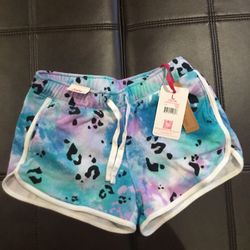 Justice Dolphin Cheetah Shorts New With Tags Size 12/14