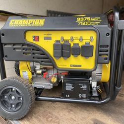 Champion 9375-7500 Watt Electric Start Generator