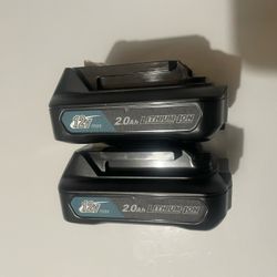 12V MAKITA (2) Batteries 2.0
