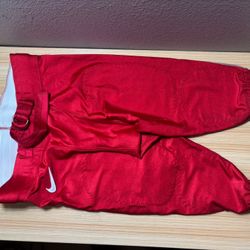 Used Football Game Pants NIKE Red/ Grey size XL
