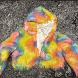 Colorful Faux Jacket