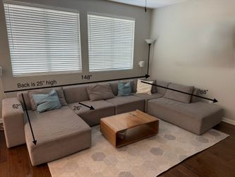 LA-Z- BOY 5 Piece Sectional Sofa