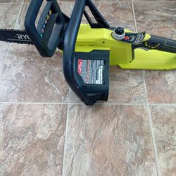 Ryobi 18v Chain Saw.  10inc