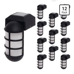 GreenLighting Solar Post Cap Lights Marina - 4x4 Solar Post Cap Lights, LED, Waterproof - 12 Pack