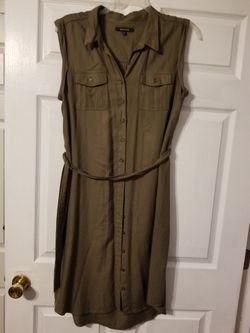 Army Green Dress $8.00