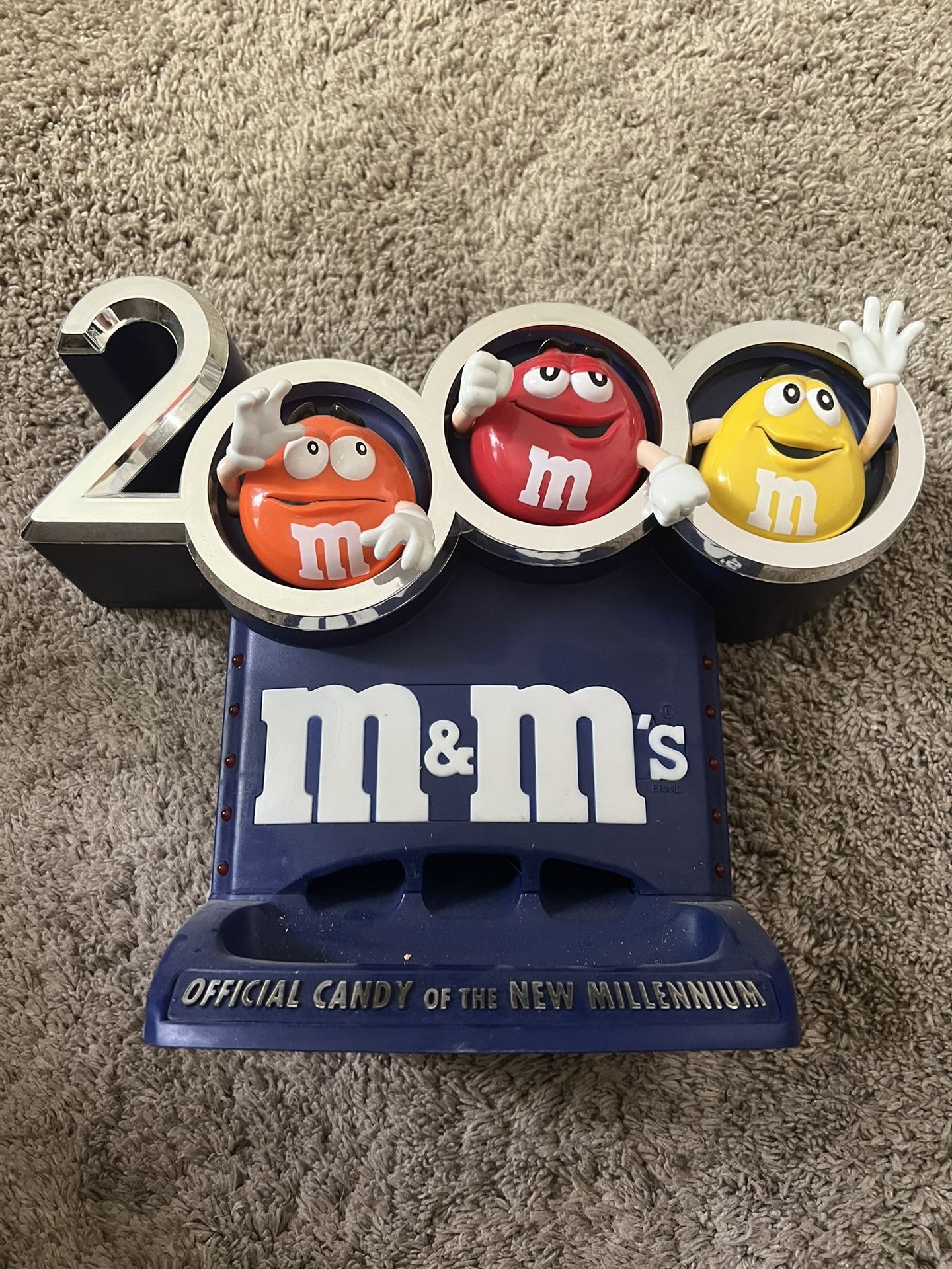 M &M 2000 millennium Dispenser