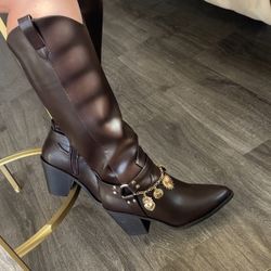 NEW Brown Cowgirl Boots Botas Vaqueras De Mujer 