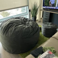 XL Lovesac Like Beanbag Chair
