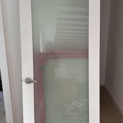 Interior Door Frosted Glass 32” x 80”