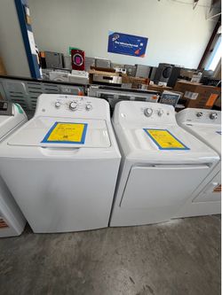 New GE  washer and dryer