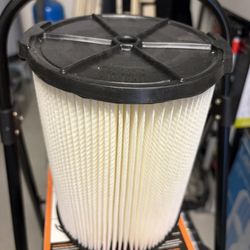 Rigid shopvac filter