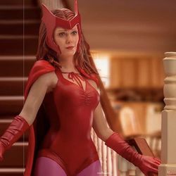 SCARLET WITCH DELUXE  1/10 Art Statue Iron Studios WandaVision Marvel X Men Hero