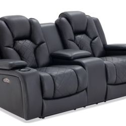 Leather Dual Recliner
