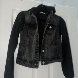 Black Jean Jacket 