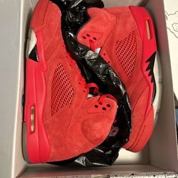 Jordan 5 Retro Red Suede