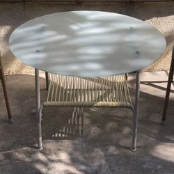 Russel Woodard Patio Corner Table 1960