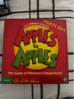 Apples to apples game