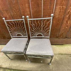 HANDMADE CHAIRS GREY COLORS CUSTOMS  . HEAVY DUTY 