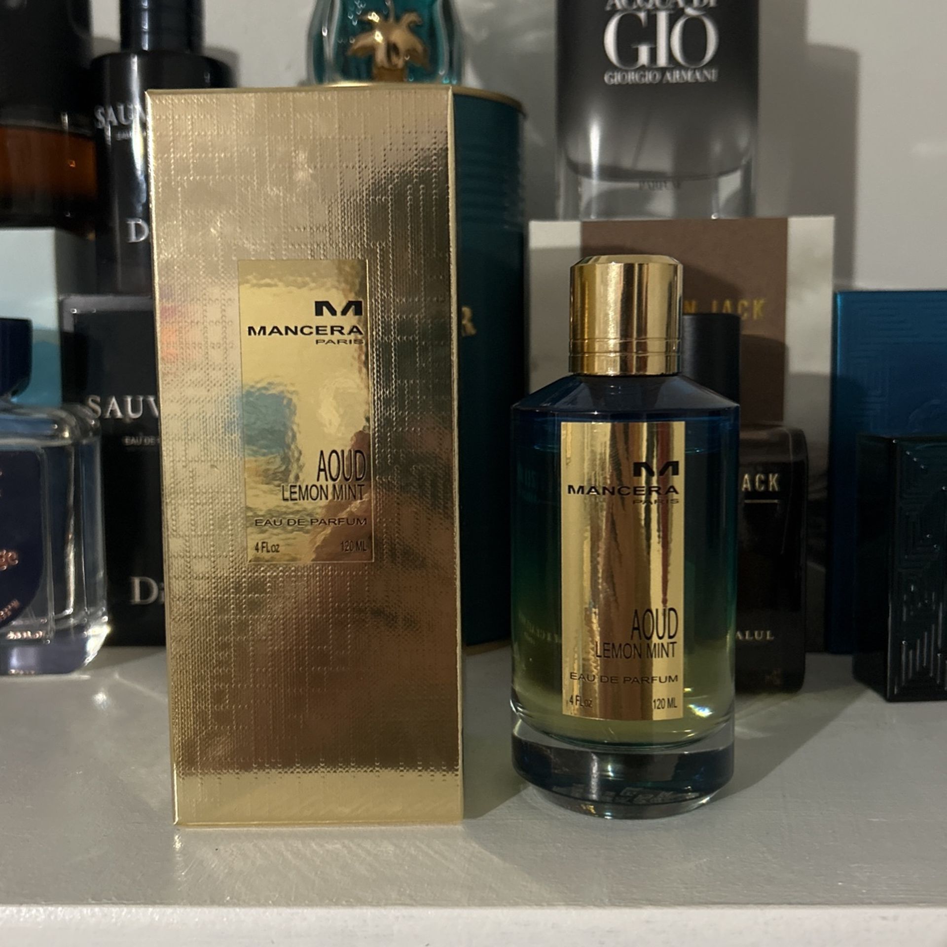 Mancera Paris Aoud Lemon Mint EDP 120 mL